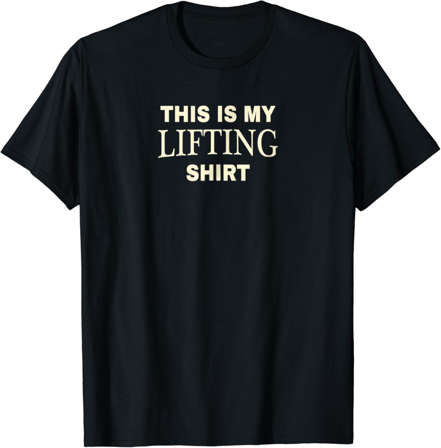 My Lifting Tshirt Funny Workout Shirt for Weight Lifters